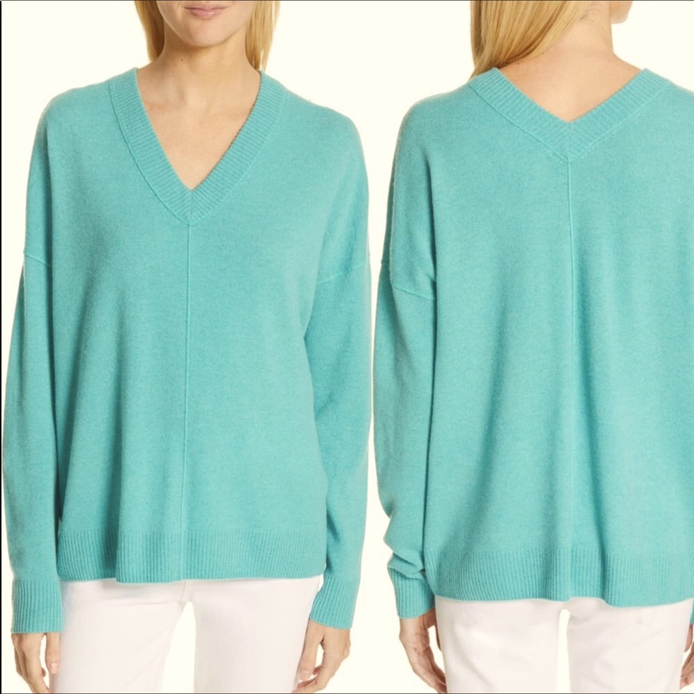 Nordstrom Collection 100% cashmere sweater. Medium